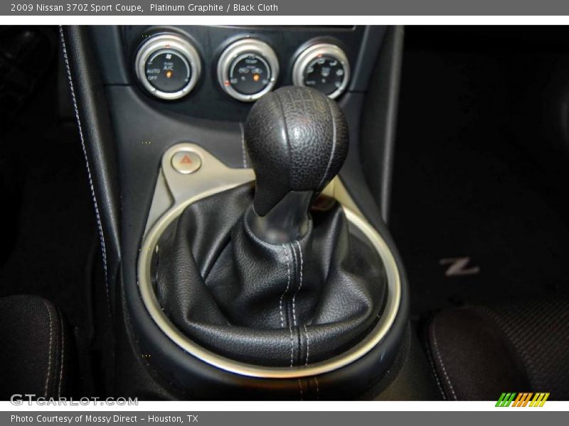 Platinum Graphite / Black Cloth 2009 Nissan 370Z Sport Coupe