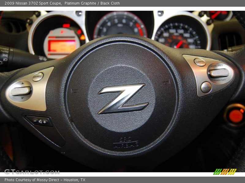 Platinum Graphite / Black Cloth 2009 Nissan 370Z Sport Coupe
