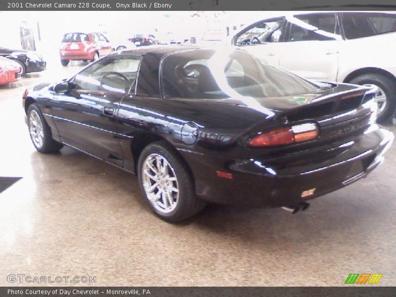 Onyx Black / Ebony 2001 Chevrolet Camaro Z28 Coupe