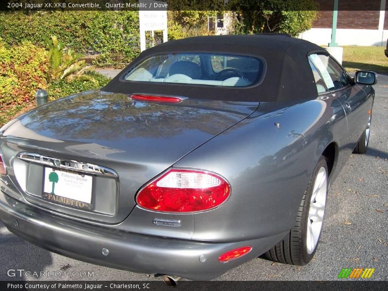 Quartz Metallic / Dove 2004 Jaguar XK XK8 Convertible