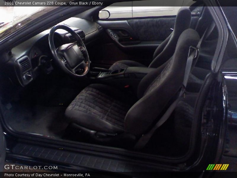 Onyx Black / Ebony 2001 Chevrolet Camaro Z28 Coupe