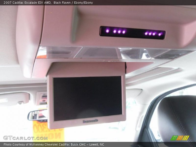 Black Raven / Ebony/Ebony 2007 Cadillac Escalade ESV AWD
