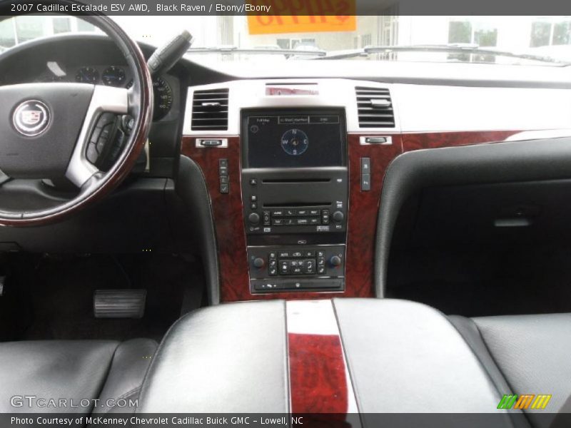 Black Raven / Ebony/Ebony 2007 Cadillac Escalade ESV AWD