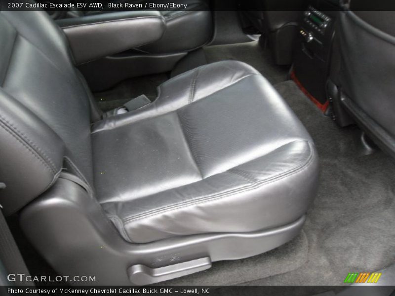 Black Raven / Ebony/Ebony 2007 Cadillac Escalade ESV AWD
