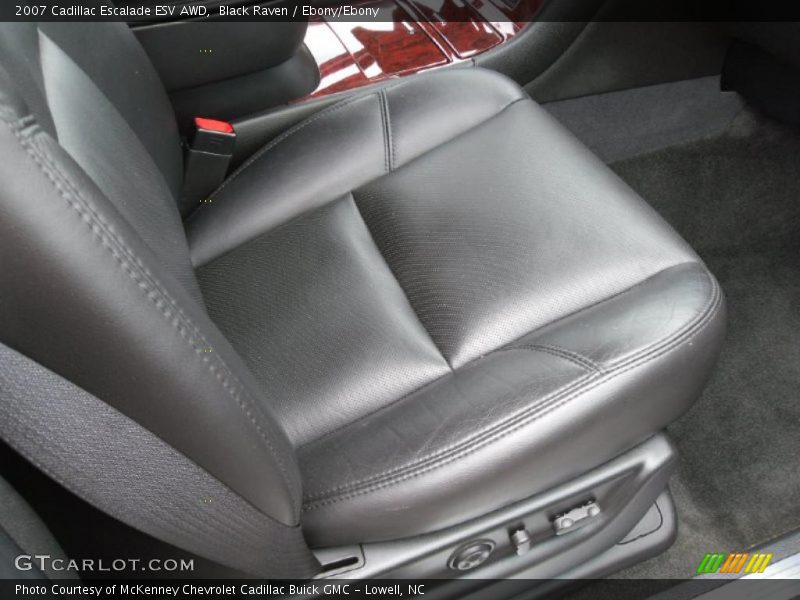 Black Raven / Ebony/Ebony 2007 Cadillac Escalade ESV AWD