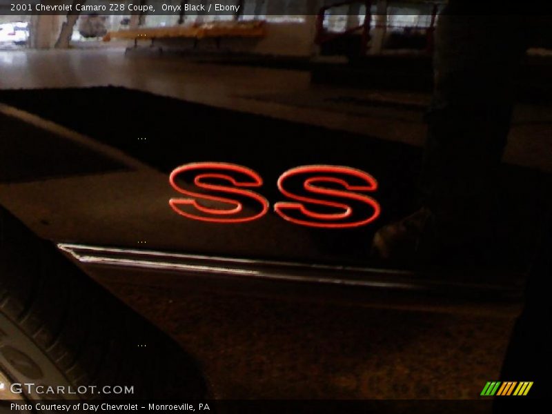 Onyx Black / Ebony 2001 Chevrolet Camaro Z28 Coupe