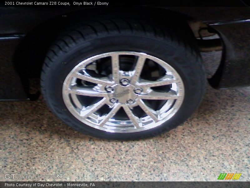 Onyx Black / Ebony 2001 Chevrolet Camaro Z28 Coupe