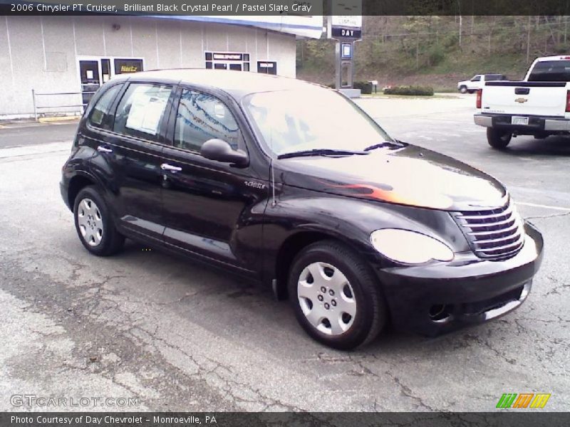 Brilliant Black Crystal Pearl / Pastel Slate Gray 2006 Chrysler PT Cruiser