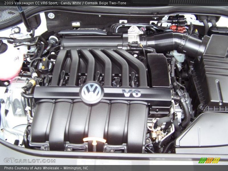 Candy White / Cornsilk Beige Two-Tone 2009 Volkswagen CC VR6 Sport