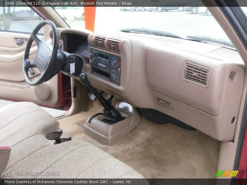 Dashboard of 1996 S10 LS Regular Cab 4x4
