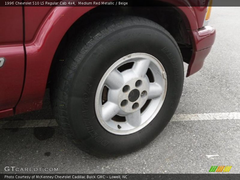  1996 S10 LS Regular Cab 4x4 Wheel