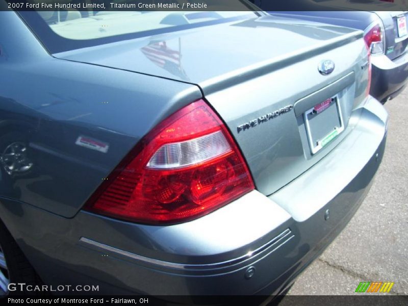 Titanium Green Metallic / Pebble 2007 Ford Five Hundred Limited