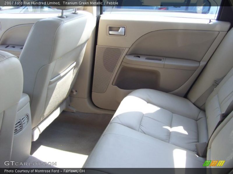 Titanium Green Metallic / Pebble 2007 Ford Five Hundred Limited