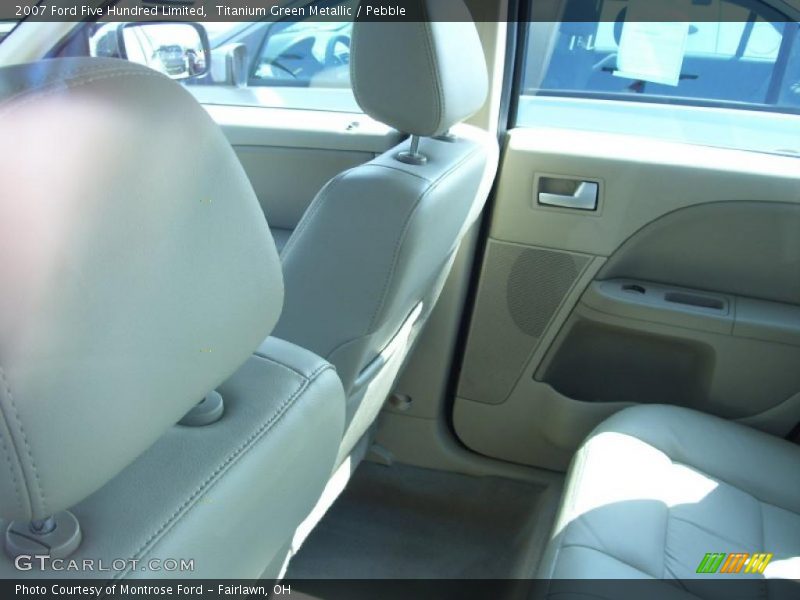 Titanium Green Metallic / Pebble 2007 Ford Five Hundred Limited