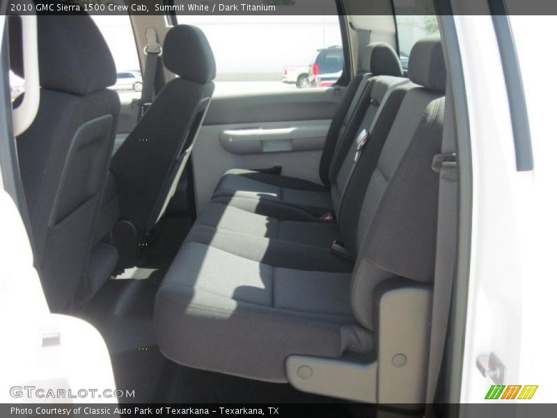 Summit White / Dark Titanium 2010 GMC Sierra 1500 Crew Cab