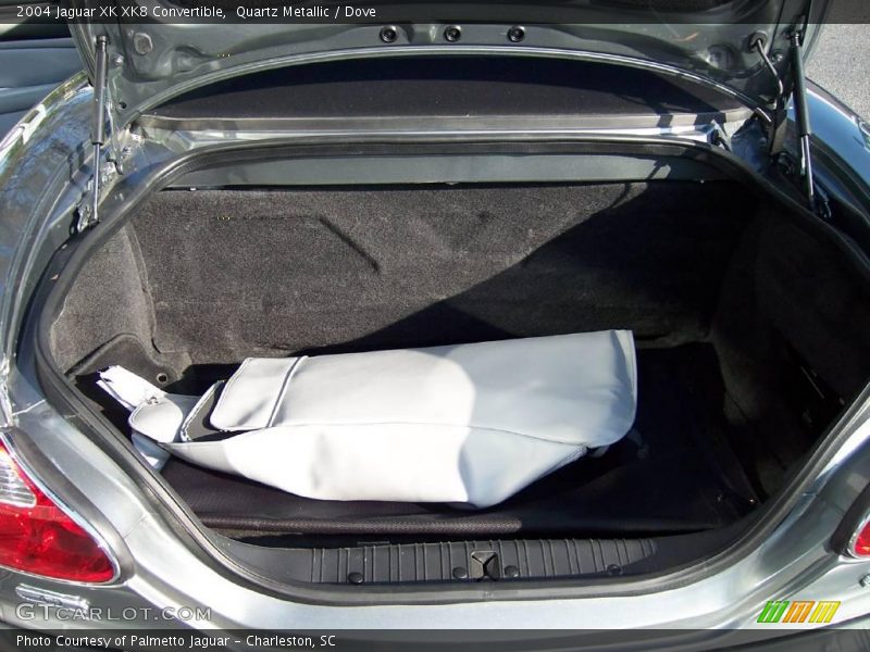 Quartz Metallic / Dove 2004 Jaguar XK XK8 Convertible