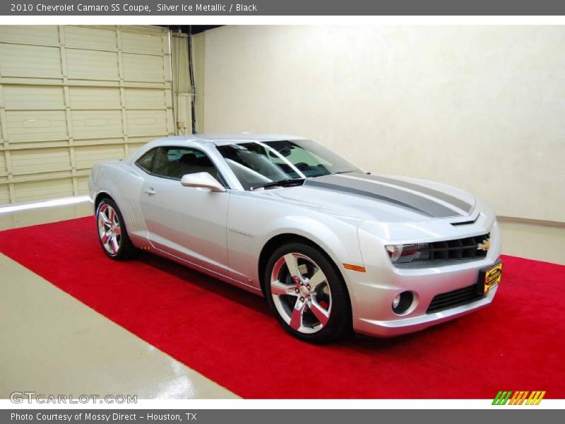 Silver Ice Metallic / Black 2010 Chevrolet Camaro SS Coupe