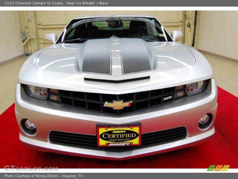 Silver Ice Metallic / Black 2010 Chevrolet Camaro SS Coupe