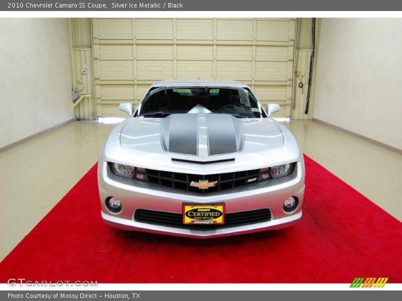 Silver Ice Metallic / Black 2010 Chevrolet Camaro SS Coupe