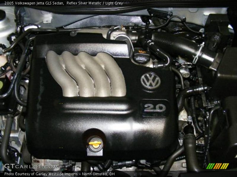 Reflex Silver Metallic / Light Grey 2005 Volkswagen Jetta GLS Sedan