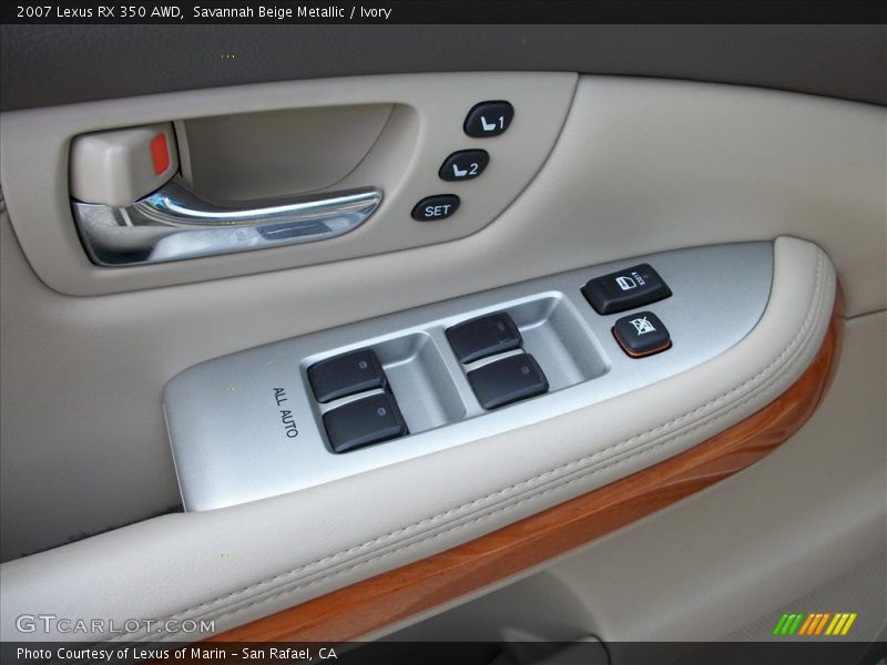 Savannah Beige Metallic / Ivory 2007 Lexus RX 350 AWD