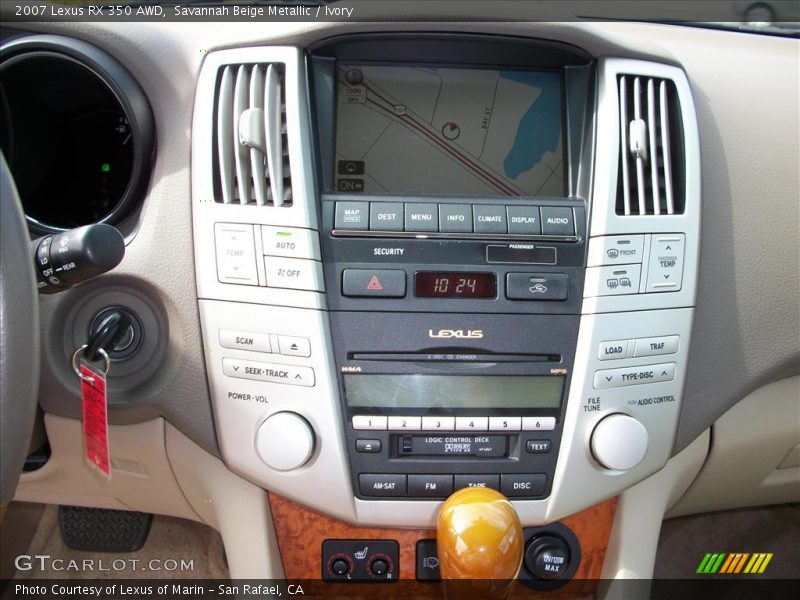 Savannah Beige Metallic / Ivory 2007 Lexus RX 350 AWD