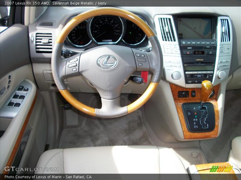 Savannah Beige Metallic / Ivory 2007 Lexus RX 350 AWD