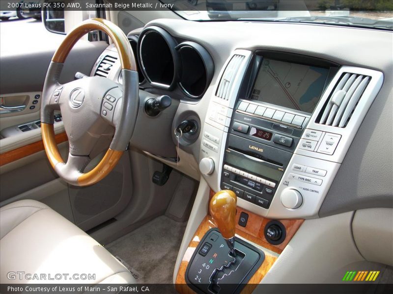 Savannah Beige Metallic / Ivory 2007 Lexus RX 350 AWD