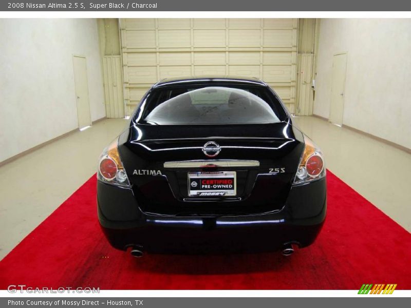 Super Black / Charcoal 2008 Nissan Altima 2.5 S