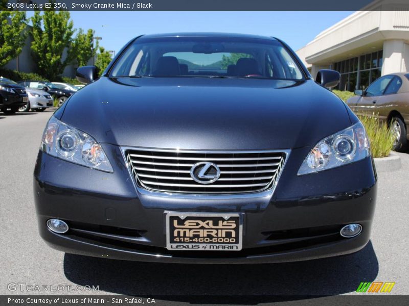 Smoky Granite Mica / Black 2008 Lexus ES 350