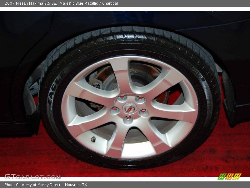 Majestic Blue Metallic / Charcoal 2007 Nissan Maxima 3.5 SE