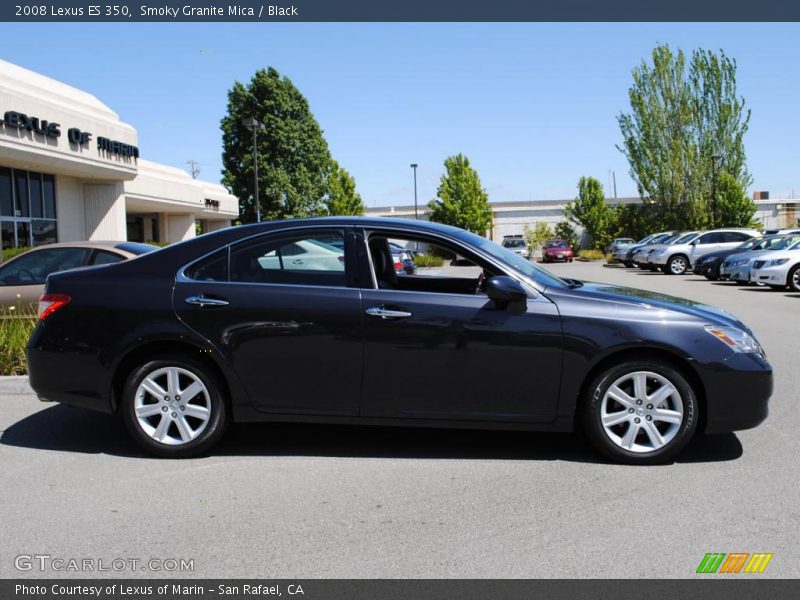 Smoky Granite Mica / Black 2008 Lexus ES 350