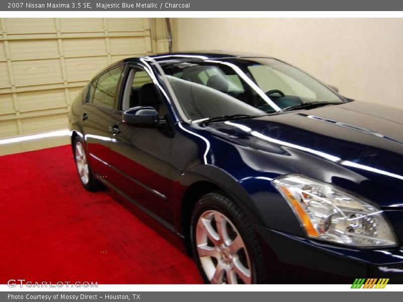 Majestic Blue Metallic / Charcoal 2007 Nissan Maxima 3.5 SE