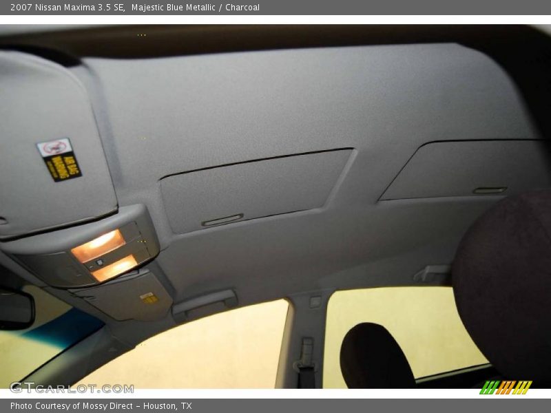 Majestic Blue Metallic / Charcoal 2007 Nissan Maxima 3.5 SE