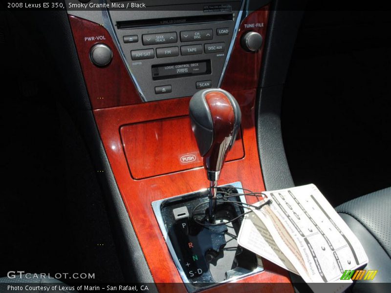 Smoky Granite Mica / Black 2008 Lexus ES 350