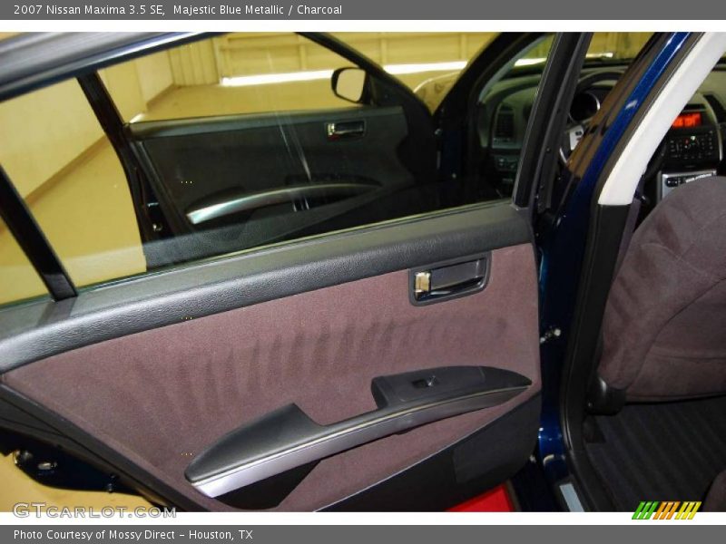 Majestic Blue Metallic / Charcoal 2007 Nissan Maxima 3.5 SE