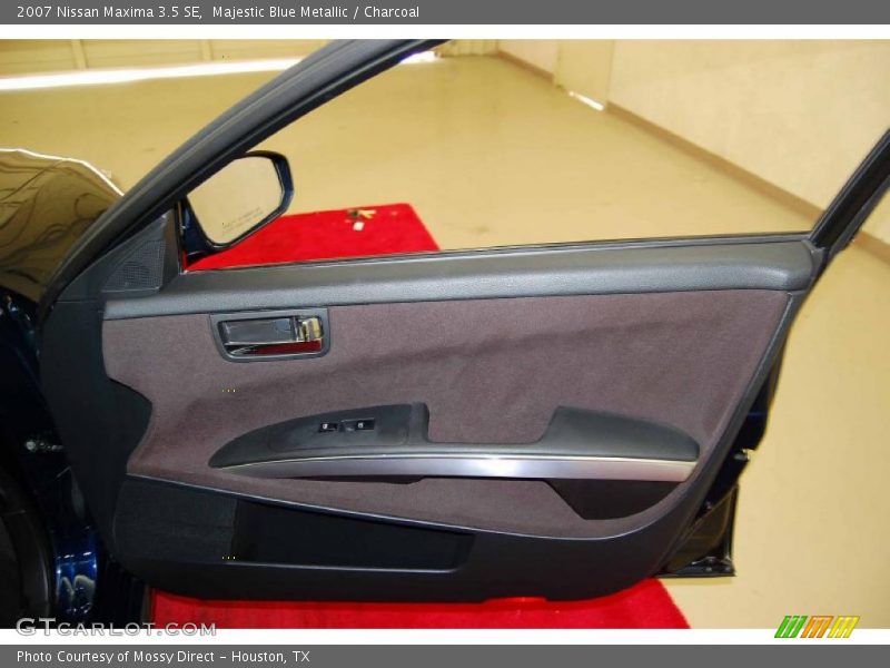 Majestic Blue Metallic / Charcoal 2007 Nissan Maxima 3.5 SE