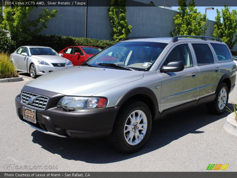 Silver Metallic / Taupe 2004 Volvo XC70 AWD