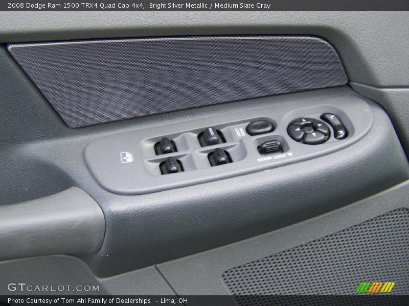 Bright Silver Metallic / Medium Slate Gray 2008 Dodge Ram 1500 TRX4 Quad Cab 4x4