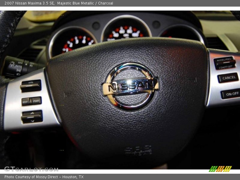 Majestic Blue Metallic / Charcoal 2007 Nissan Maxima 3.5 SE