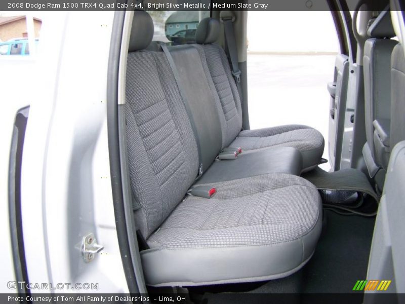 Bright Silver Metallic / Medium Slate Gray 2008 Dodge Ram 1500 TRX4 Quad Cab 4x4