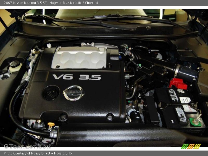 Majestic Blue Metallic / Charcoal 2007 Nissan Maxima 3.5 SE