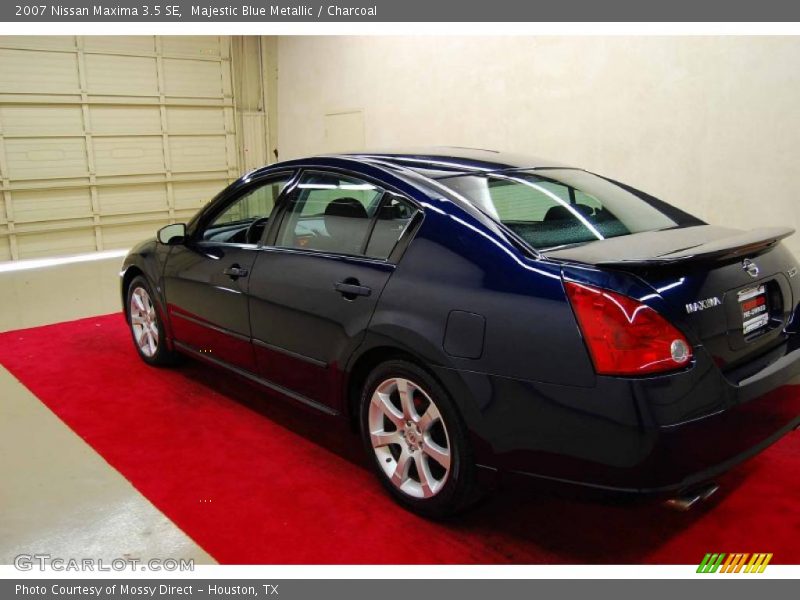 Majestic Blue Metallic / Charcoal 2007 Nissan Maxima 3.5 SE