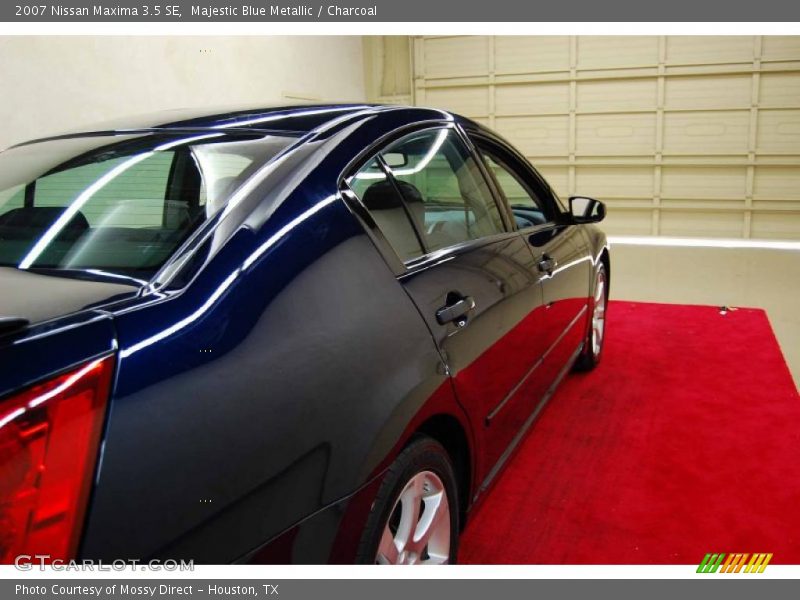 Majestic Blue Metallic / Charcoal 2007 Nissan Maxima 3.5 SE