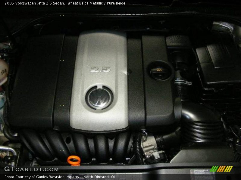Wheat Beige Metallic / Pure Beige 2005 Volkswagen Jetta 2.5 Sedan