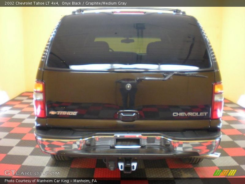 Onyx Black / Graphite/Medium Gray 2002 Chevrolet Tahoe LT 4x4