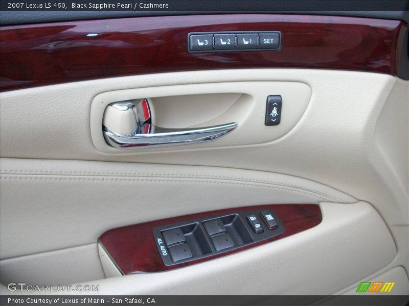 Black Sapphire Pearl / Cashmere 2007 Lexus LS 460