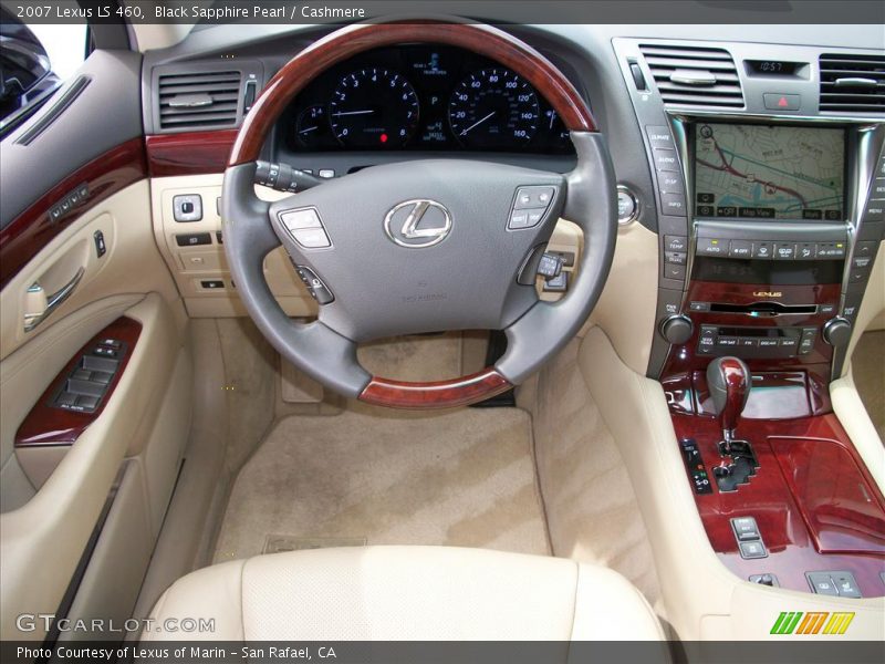 Black Sapphire Pearl / Cashmere 2007 Lexus LS 460