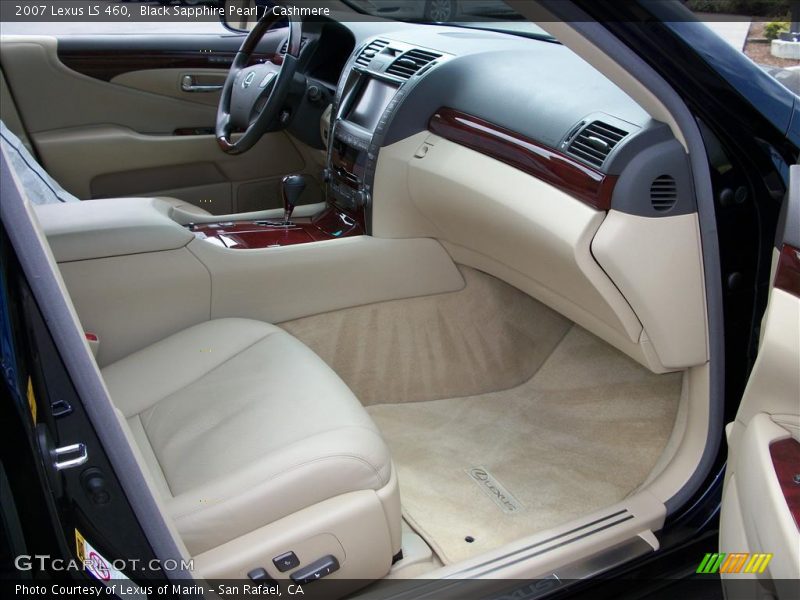 Black Sapphire Pearl / Cashmere 2007 Lexus LS 460