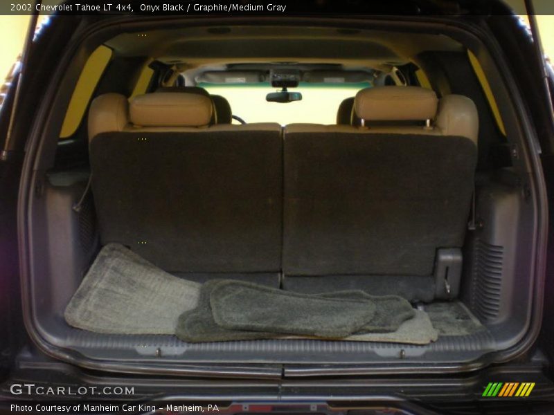 Onyx Black / Graphite/Medium Gray 2002 Chevrolet Tahoe LT 4x4